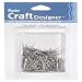 Sequin Pins 300/Pkg-#12 - .75" Silver