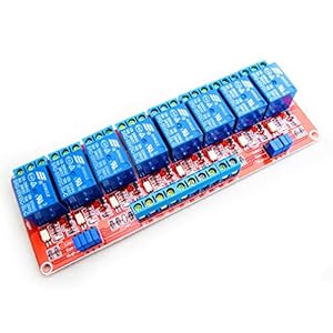 Hailege 5V 8-Kanal Relaismodul OPTO-isoliert