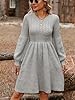 MARZXIN Womens Sweater Dress Women Hearts Pattern ... #3