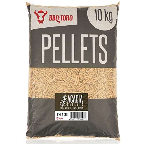BBQ-TORO Pellet di Acacia 100% | 10 kg | Per