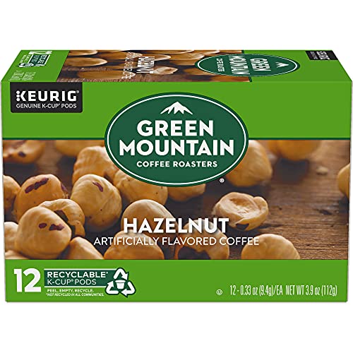 Image of Green Mountain Coffee Roasters Hazelnut Keurig Single-Serve K-Cup pods, Light Roast Coffee, 12 Count