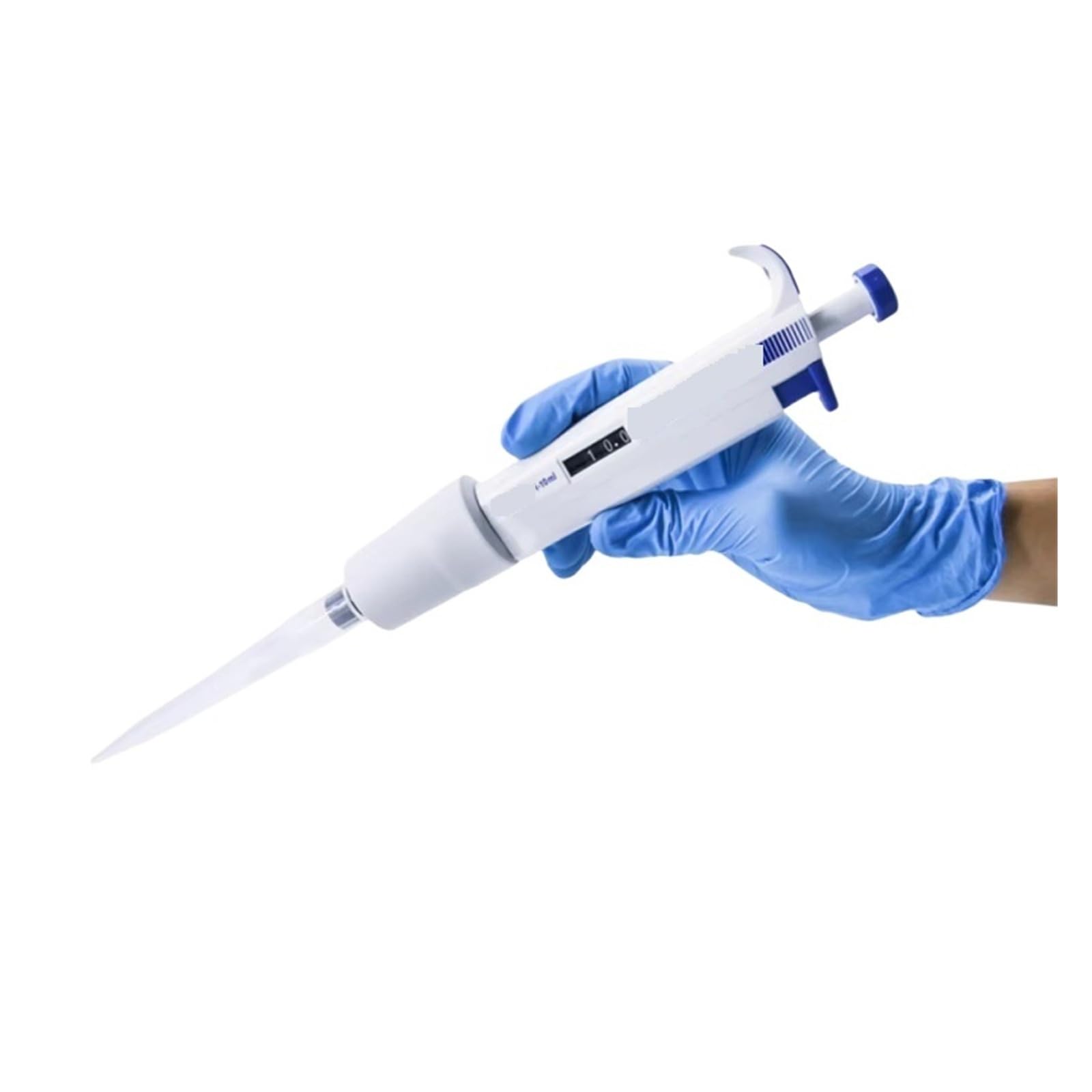 Labor-Mikropipette for Labor, 0,1 μl–10.000 μl, manuell verstellbare Einkanalpipette, 10 ml Zur Prüfung der Wasserqualität(1000-5000ul)
