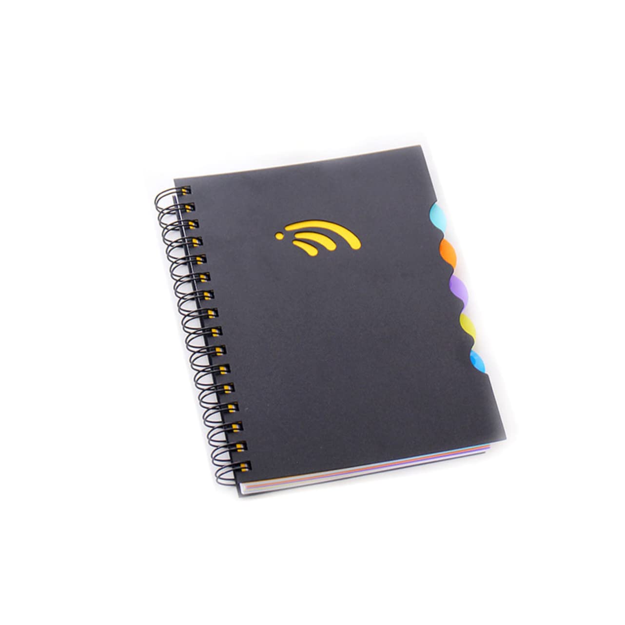 Ciieeo Quaderno a Spirale A4 in Pp, Carta Spessa e Grande, Copertina Laterale, per Appunti e Diario, Uso Scuola e Ufficio