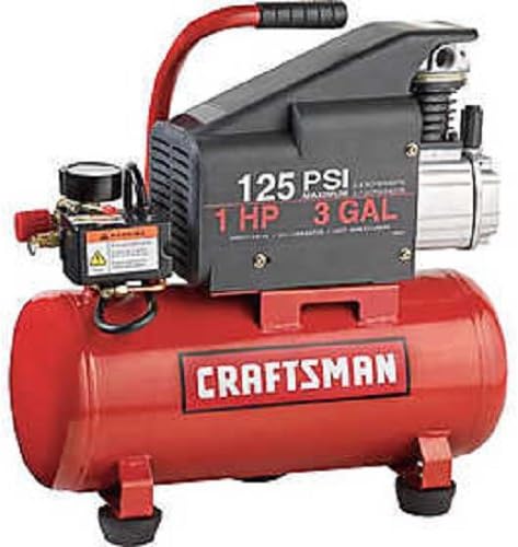 Craftsman 3 Gal. Air Compressor, 1 Hp, Tank : Amazon.co.uk: DIY \u0026 Tools