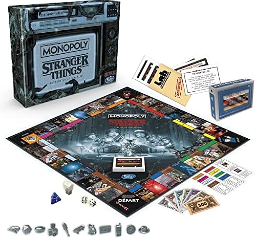 Hasbro Monopoly - Stranger Things Edition Coleccionista (FR) 201985 | Ya disponible en tu tienda friki favorita! En mundofriki.es!