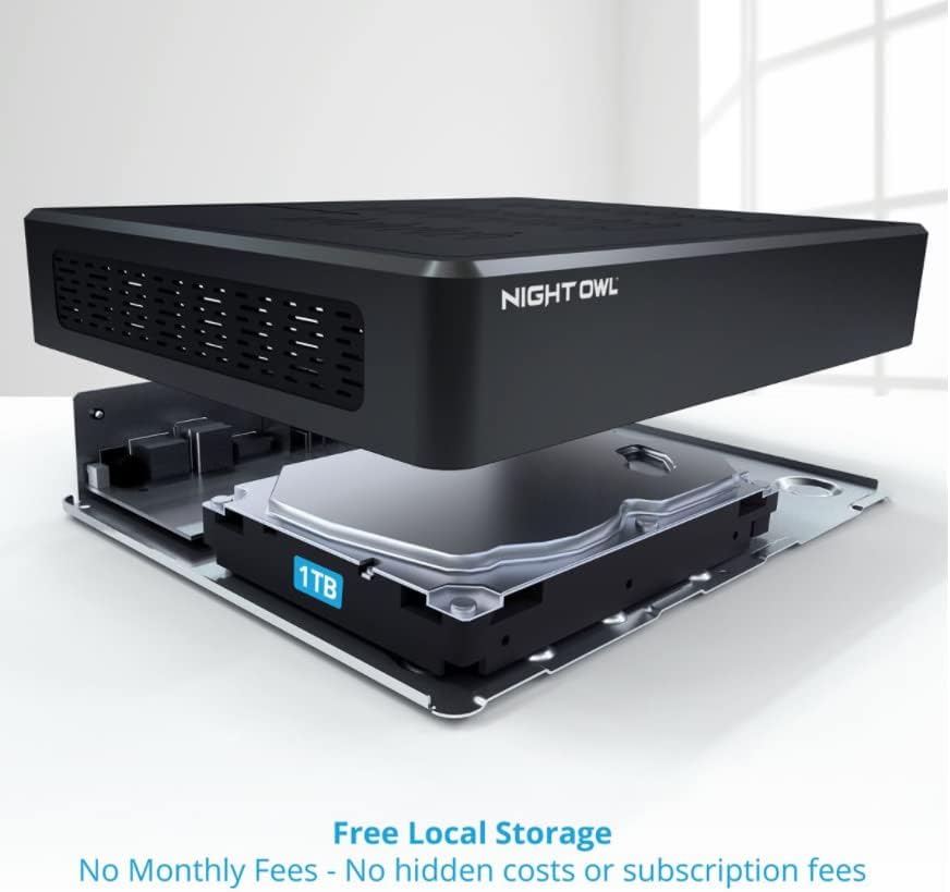 Night Owl DVR with 1TB hard drive