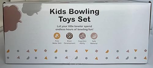 Miniatura 12 de Nueplay 8 Pcs Kids Bowling Toys Set, Matching & Sorting Fine Motor Games, Learning Toys for 1 2 3 Year Old Toddlers, Christmas Birthday Gifts for