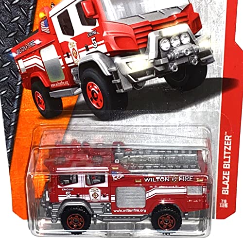 Matchbox Blaze Blitzer Camión de Bomberos 2016 miniatura 5