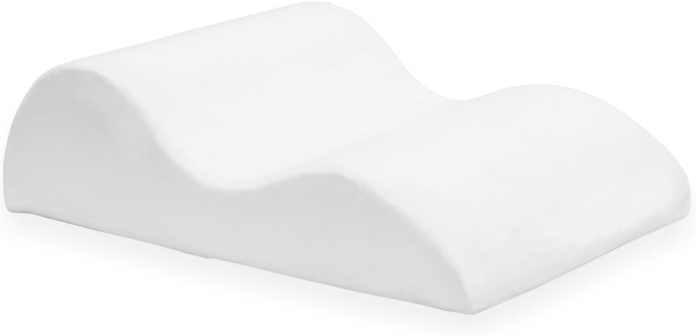 High Density Memory Foam Leg Foot Rest Raiser Support Pillow Elevator Cushion Injury Aid Foot Bed Ankle with Removable Cover