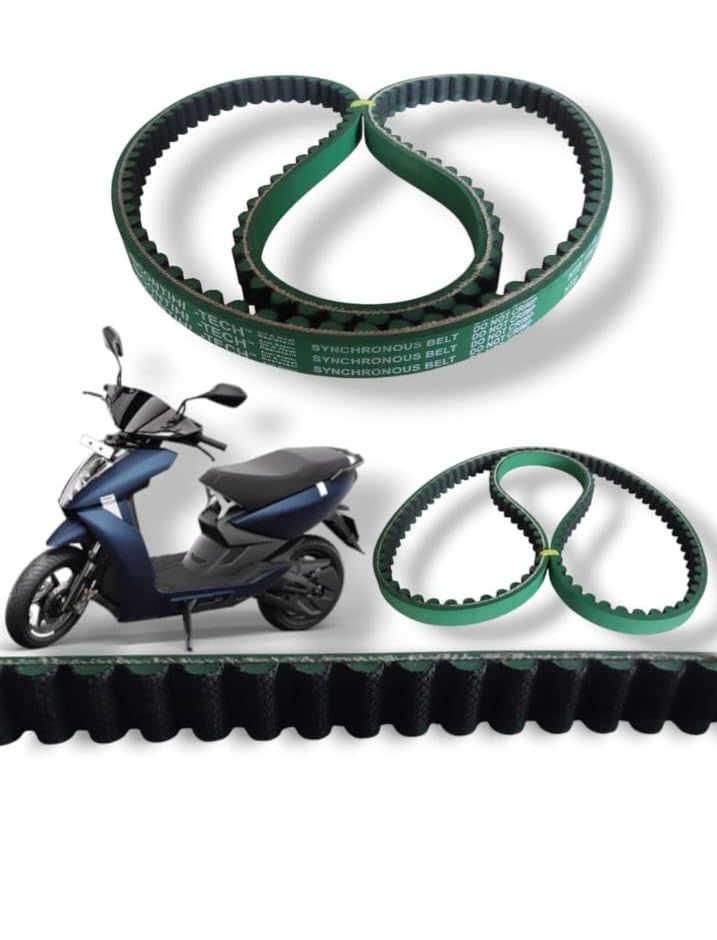 Compatible For Ather 450X Premium Drive Belt 8 M 640 | Heavy - Duty Rubber Belt | High Performance & Long Life Scooter (Big(12x8.2x2.2))