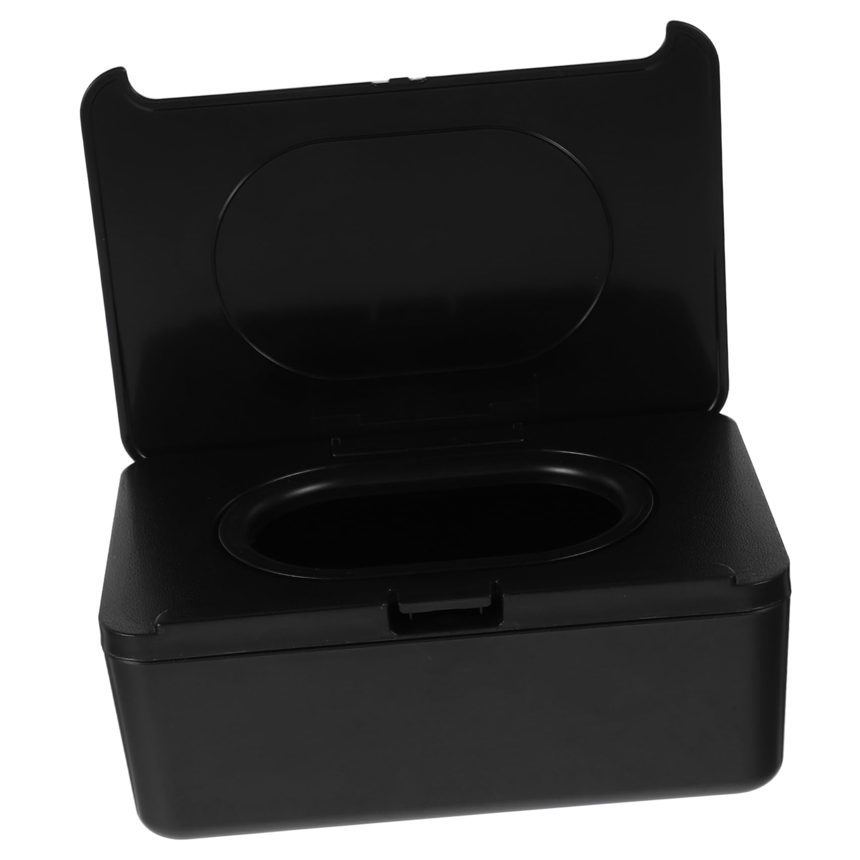 Stylish Napkin Organizer with Press Top Lid Airtight Tissue Dispenser Box for Bathroom Kitchen and Desk HIPS TPR Material Keeps Wipes Fresh and Organized