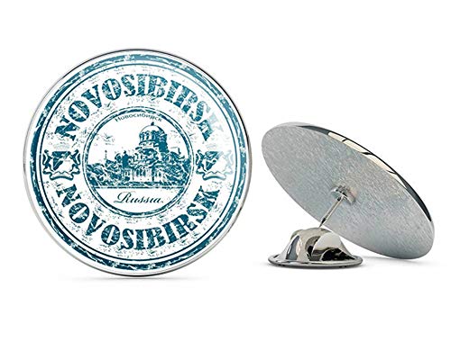 Novosibirsk Russia Round Metal 0.75