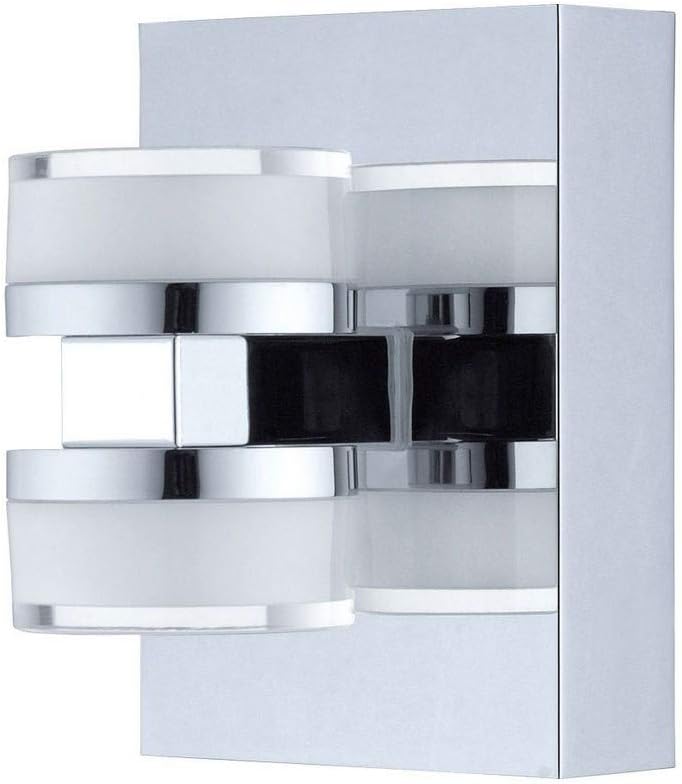 EGLO 94651A Romendo LED Wall Light, Chrome Finish EGLO 94651A Romendo LED Wall Light, Chrome Finish