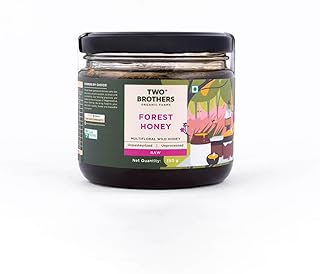 Forest Honey (350G) | Raw, Pure & Unprocessed | 100% Natural, Wild, and Unfiltered | Freshly-Sourced | Apis Cerana from Indigenous Bees of the Ratnagiri Forests