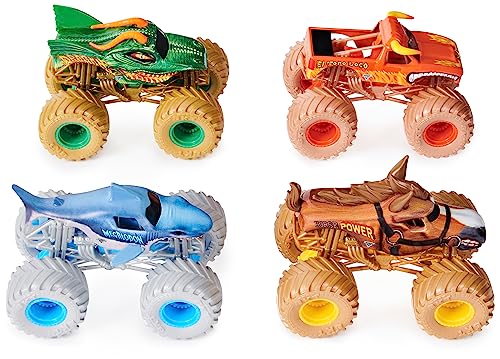 Spin Master Monster Jam Pack De 4 Echelle 1:64 - vue 3