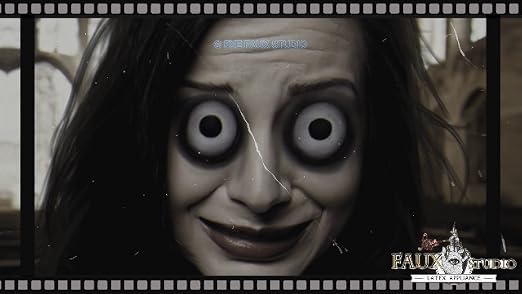 Amazon.com: Fxe Faux Studio Horror Momo Eyes 2-PC Halloween Latex