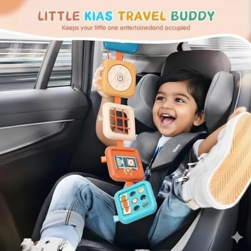 Image of TurtleBee Orignal 8-in-1 Montessori Sensory Toy for 1-3 Years | Stacking & Activity Cube | Fine Motor Skills & Early Learning Development | Travel Friendly Learning Toy| Birthday Gift for Kids