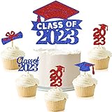 Graduation Cake Topper Congrats Grad Cupcake Toppers Kindergarten High School College University Gli