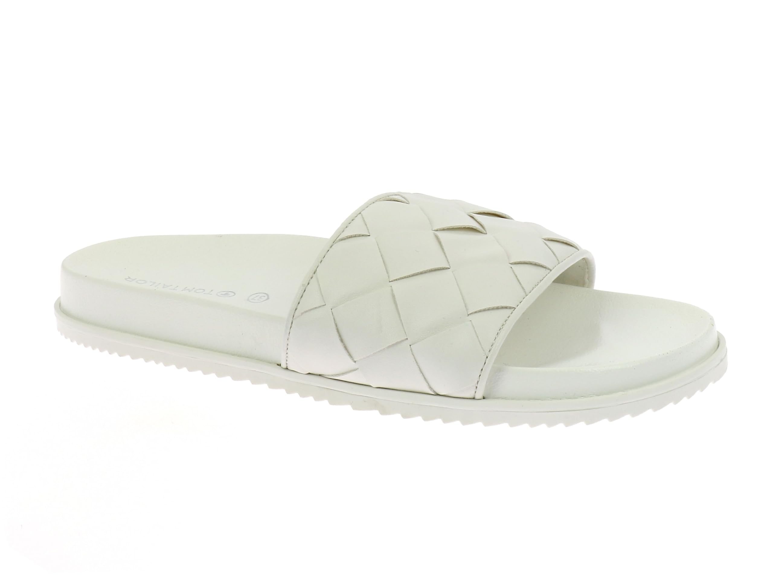 TOM TAILOR Women's 3293604 Sandals, White, 6 UK
