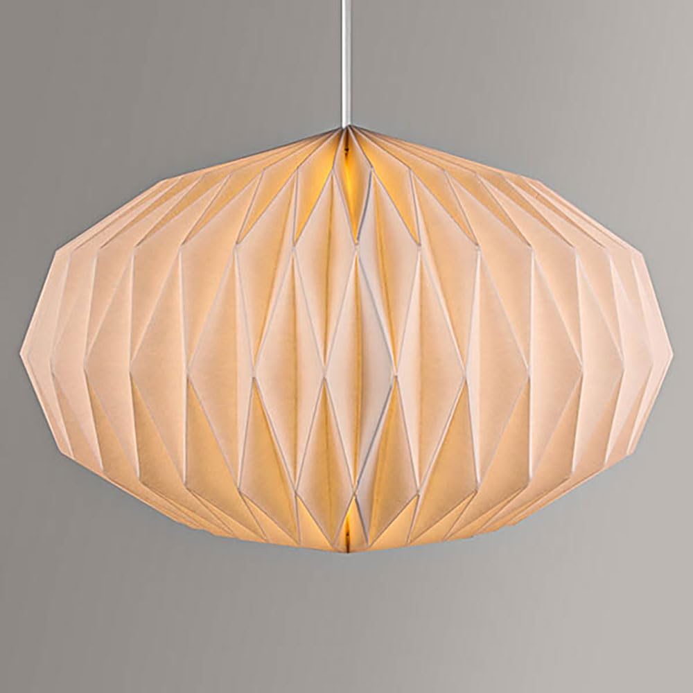 55cm Extra Large Oval Origami Paper Lampshade