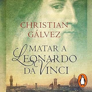 Diseño de la portada del título Matar a Leonardo da Vinci