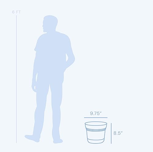 Miniatura 4 de Planter Saturn CL BL 10.0in