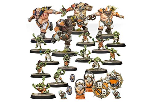 Warhammer Blood Bowl: Ogre Team - Fire Mountain Gut Busters miniatura 2