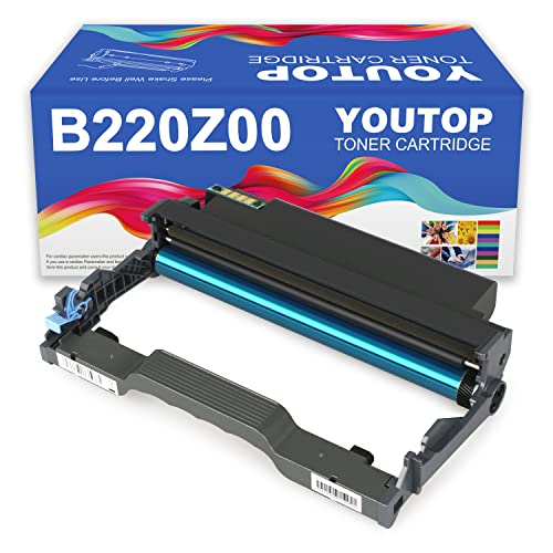 YOUTOP Tambour B2236 avec Puce pour B220Z00 Noir Black Imaging Unit B2236DW, MB2236ADW, MB2236ADWE Cover