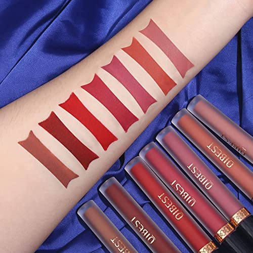 Qibest NO:Q-L01 7Pcs Matte Liquid Lipstick + 1Pcs Lip Plumper Makeup Set Kit thumb #4