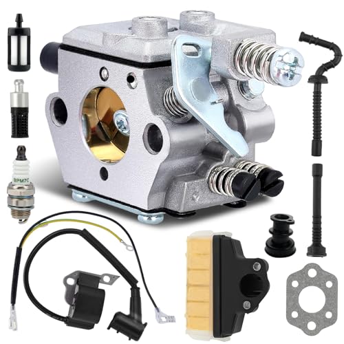 Panari MS 250 Carburetor for STIHL MS250 MS210 MS230 021 023 025 Chainsaw Replace 1123 120 0605 WT-215 WT-286 Carburetor with 1123 160 1650 Air Filter