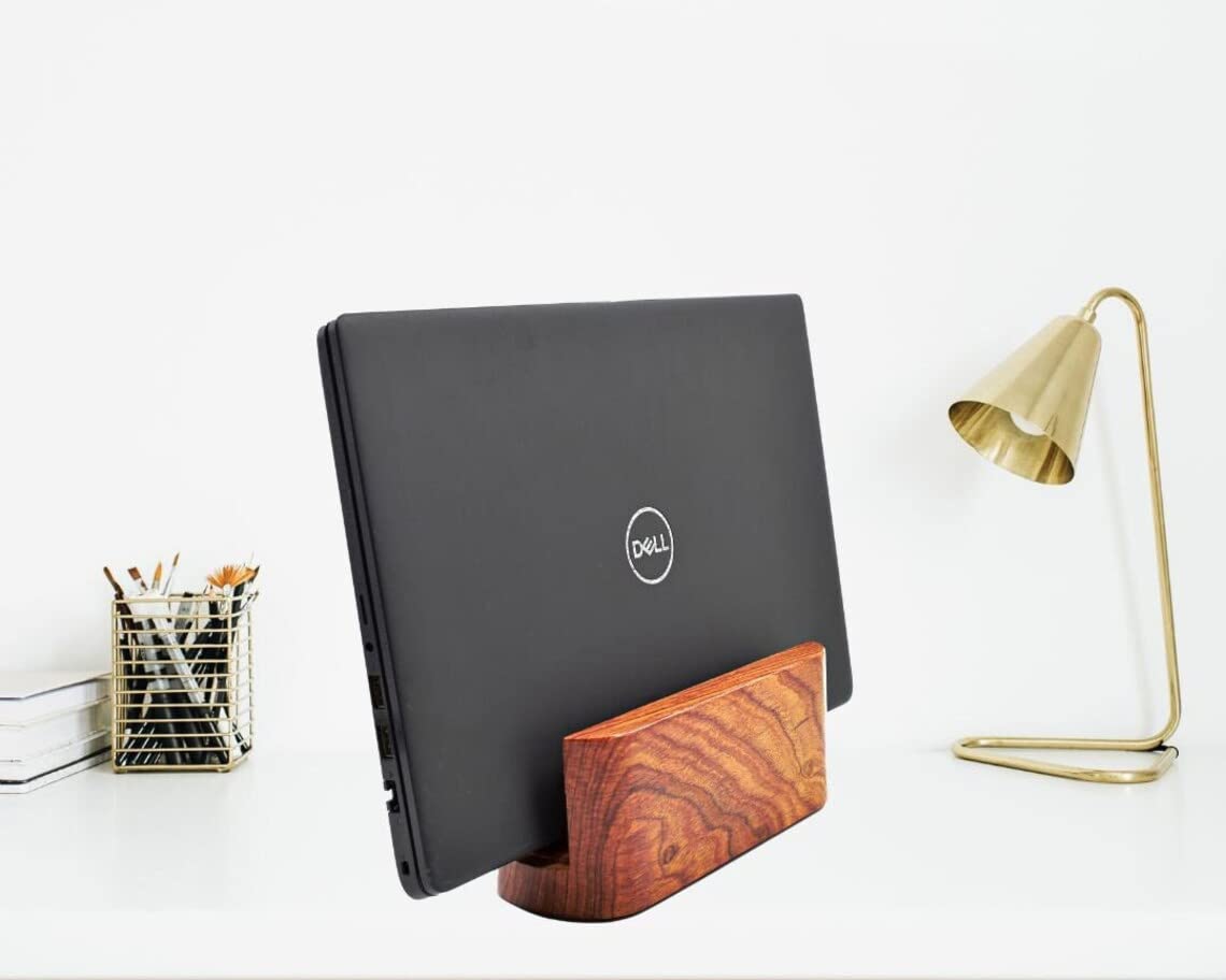Star Wood Craft Wooden Laptop Stand - Laptop Holder Wood for Office Desk Organizer - MacBook Stand Dock & Accessory - Laptop Stand Holder (B0C159QNB3) Amazon Price History, Amazon Price Tracker