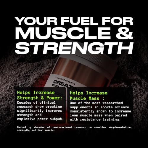 Image of CHAMBEROFGODS Creatine HCL Classic Float | Improved Muscle Strength & Power | 33 Servings
