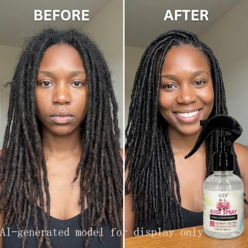 Spray Capilar de Agua de Rosas para Locs y Twists miniatura 5