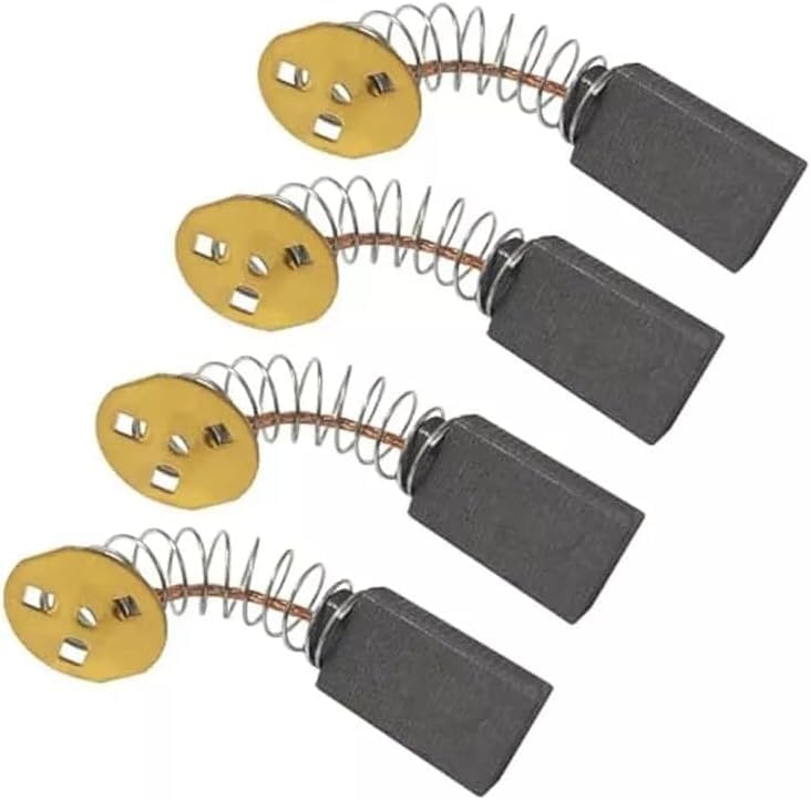 QINALO 145323-06 Carbon Brushes (4 Pack) ,Replaces 145323-02 and 145323-03 ,Compatible with DW359 DW361 DW362 DW705 DW708 DW715 DW744 DW744SB
