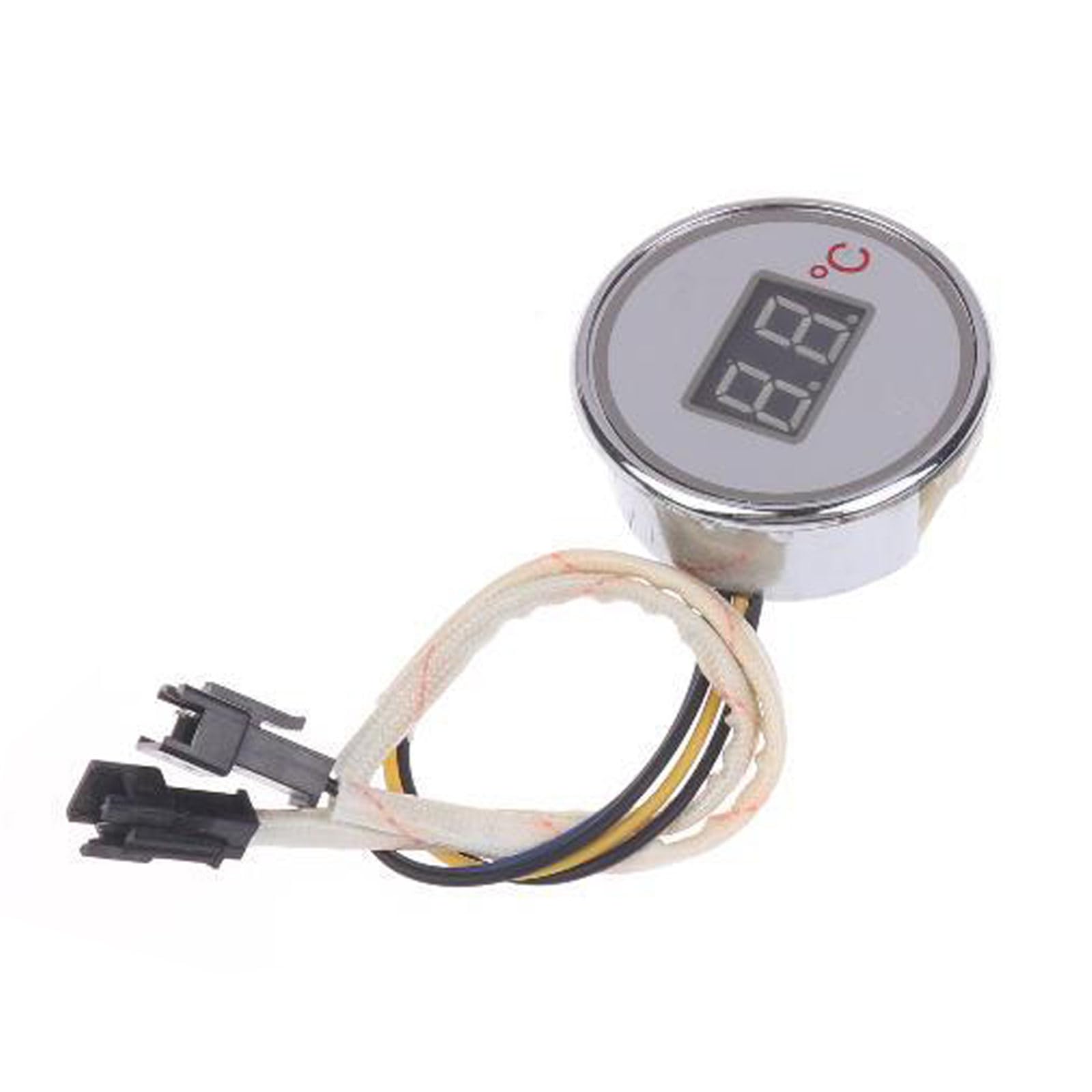 Xjdzineq Round/Square Accurate Flue Temperature Monitor for Water Heaters with Digital Display Screen Quick Response Digital Display for Heater
