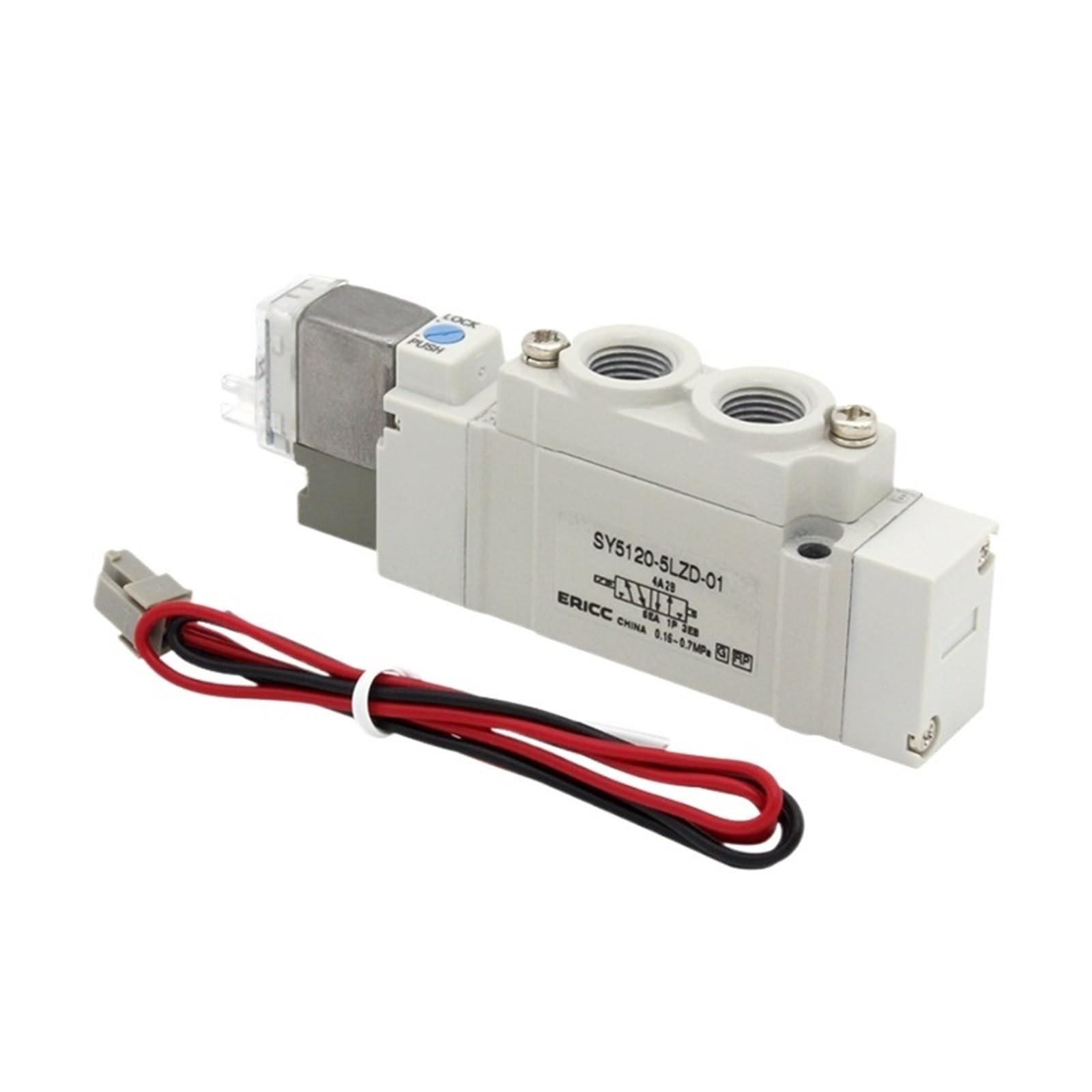 Électrovanne SY5120-3LZD-01 pour l'automatisation des lignes de tri