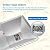 Uniflasy Grill Cooking Grates and Grease Tray for Charbroil Performance 463377017, 463347017, 463376018P2 463376117 463377117 4 Burner, Grill Parts for Charbroil 5 Burner 463347519 463347418 463342119