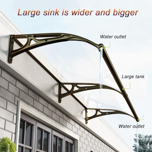 Toldo para patio y terrazas ideal para proteger la entrada de casa los días de lluvia 4