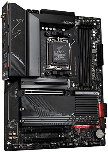 GIGABYTE B650 AORUS Elite AX AMD AM5 ATX Motherboard, Support Ryzen 9000/8000/7000 Series, DDR5, 14+2+1 Power Phase, PCIe 5.0 M.2, USB-C 3.2 Gen 2, WIFI6E, 2.5GbE, EZ-Latch, Q-Flash, RGB Fusion — view 2