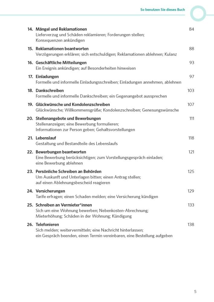 PONS Bürokommunikation Deutsch: Mehr als 800 Mustertexte und Textbausteine für E-Mails und Briefe zum Nachschlagen und Üben mit MP3-Download