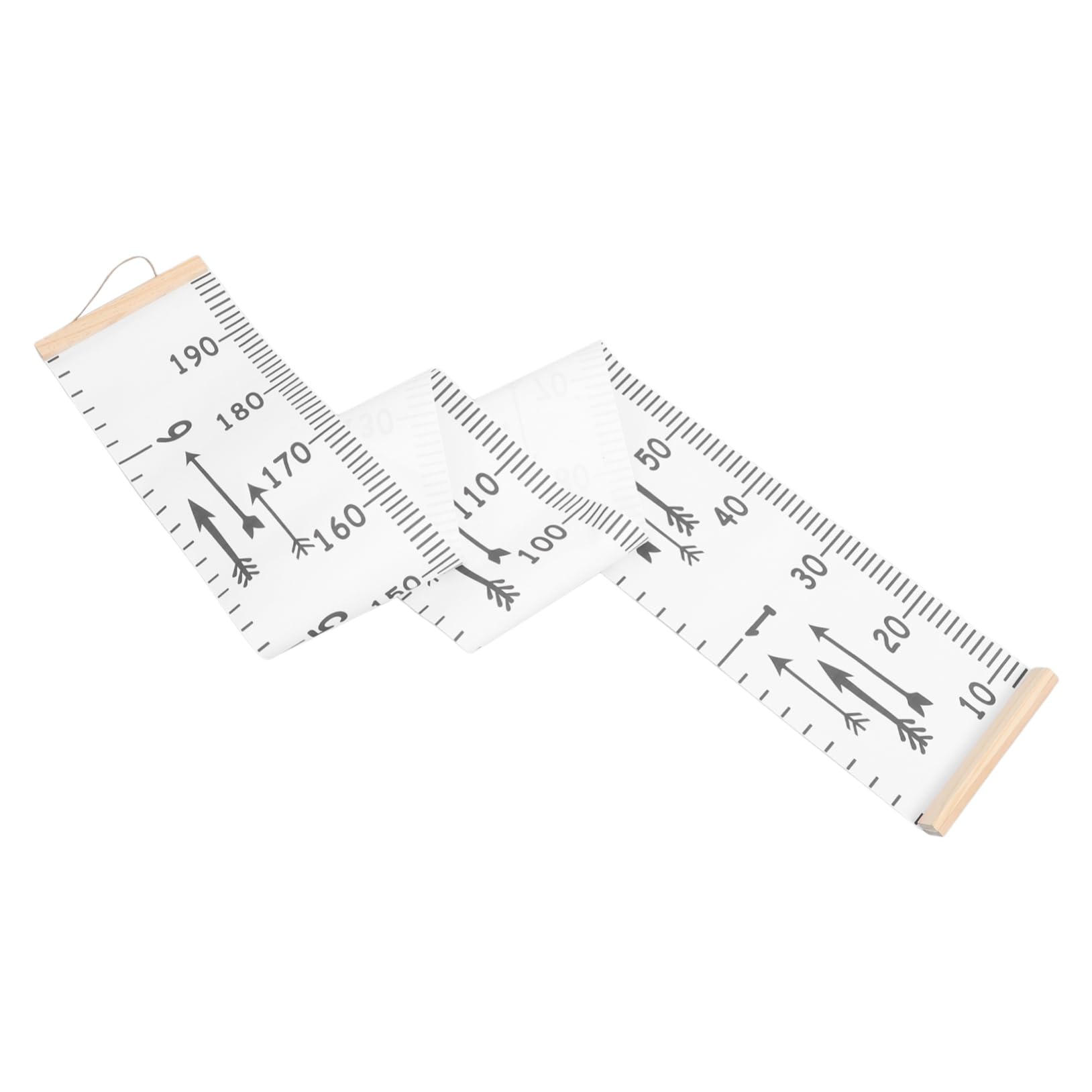 5 Piezas regla de altura tabla de altura para colgar en la pared gráfico de altura de crecimiento Decoración de pared con medidor de altura Regla de crecimiento para decoración. Cabilock