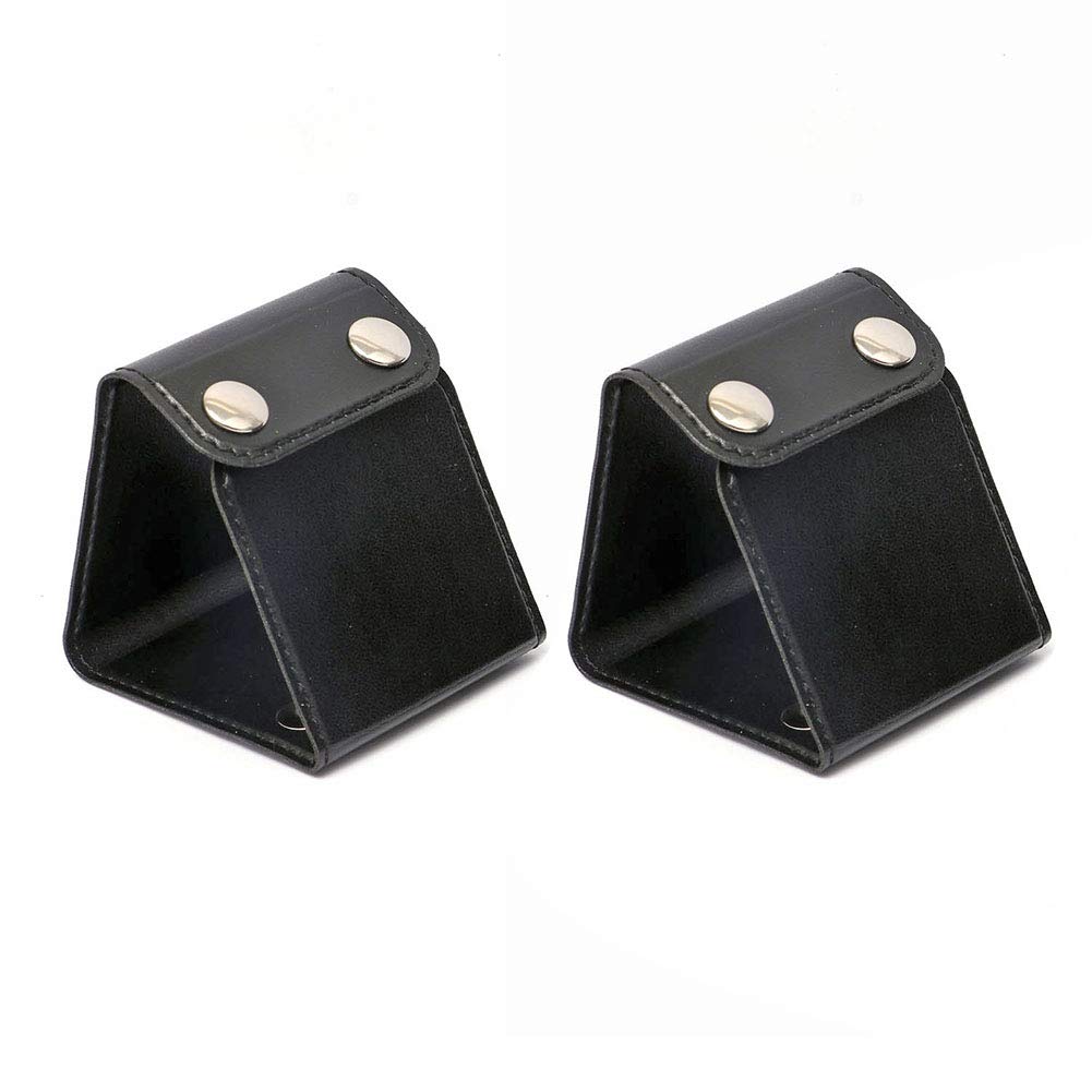 2pcs PU Leather Kid Car Seat Belt Adjuster Device Safety Belt