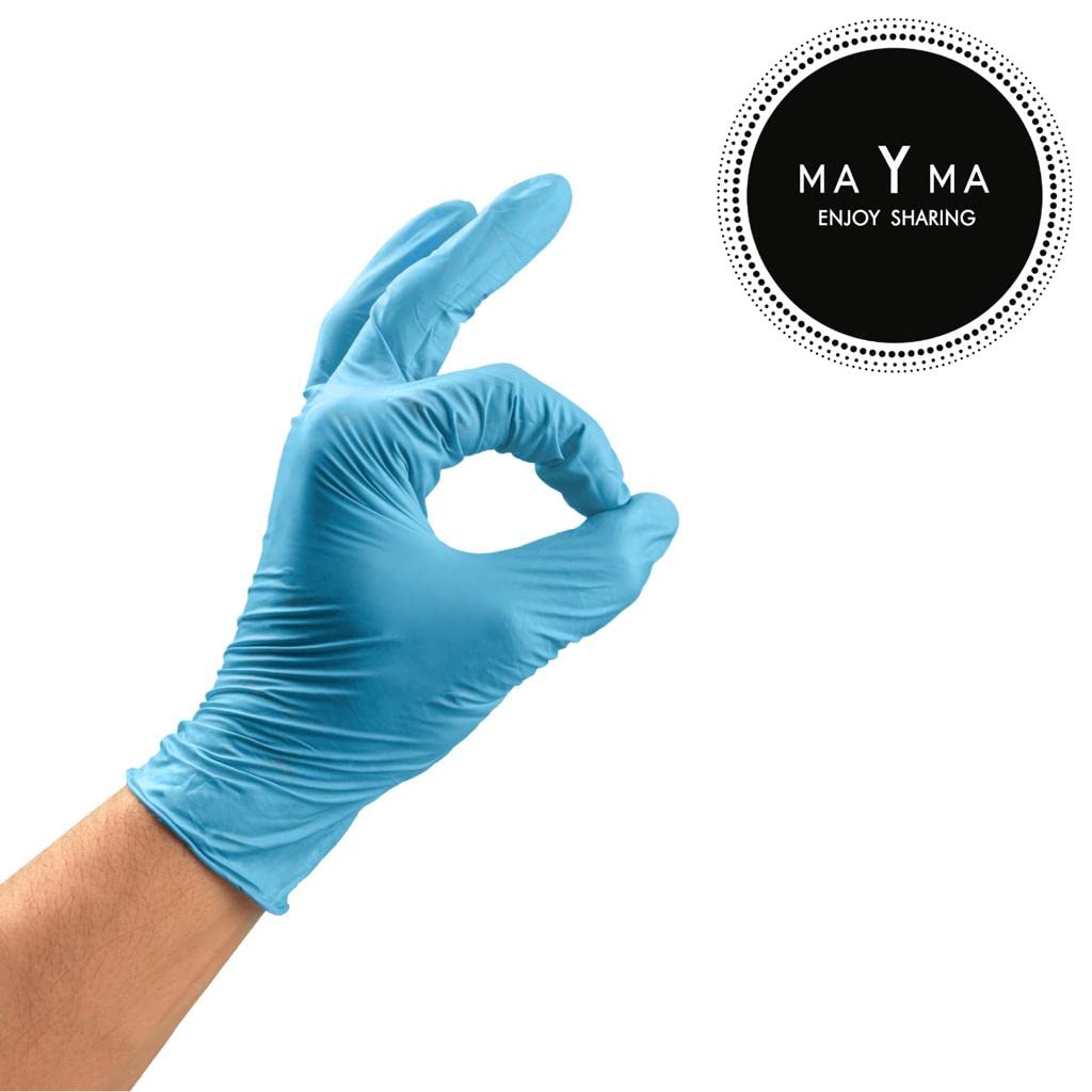 guanti in nitrile blu (1000, XL)