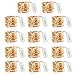 LEDGLE Guirnalda Luces Pilas LED, 2M 20 LEDs Luces de Cadena, IP67 Impermeable Blanco Cálido 3000K Luces de Hadas para Decoración Habitacion Interior Fiesta Bodas Jardín Navidad, 14 Piezas