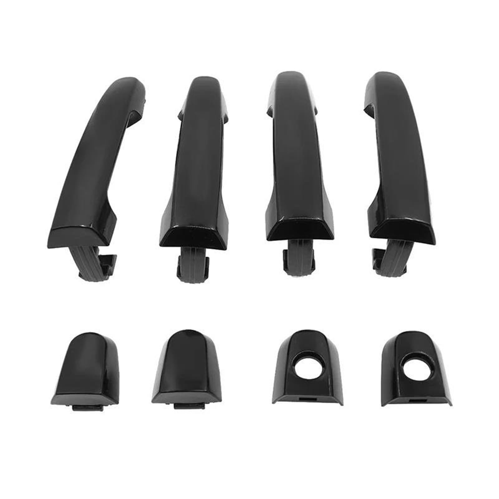 ATGCBCAUF Exterior Door Handles for Toyota for Corolla for Matrix RAV4 for Yaris for Solara for Highlander 69211-AA010 69211-AA020 Car Exterior Door Handles(4PCS - 1Set)