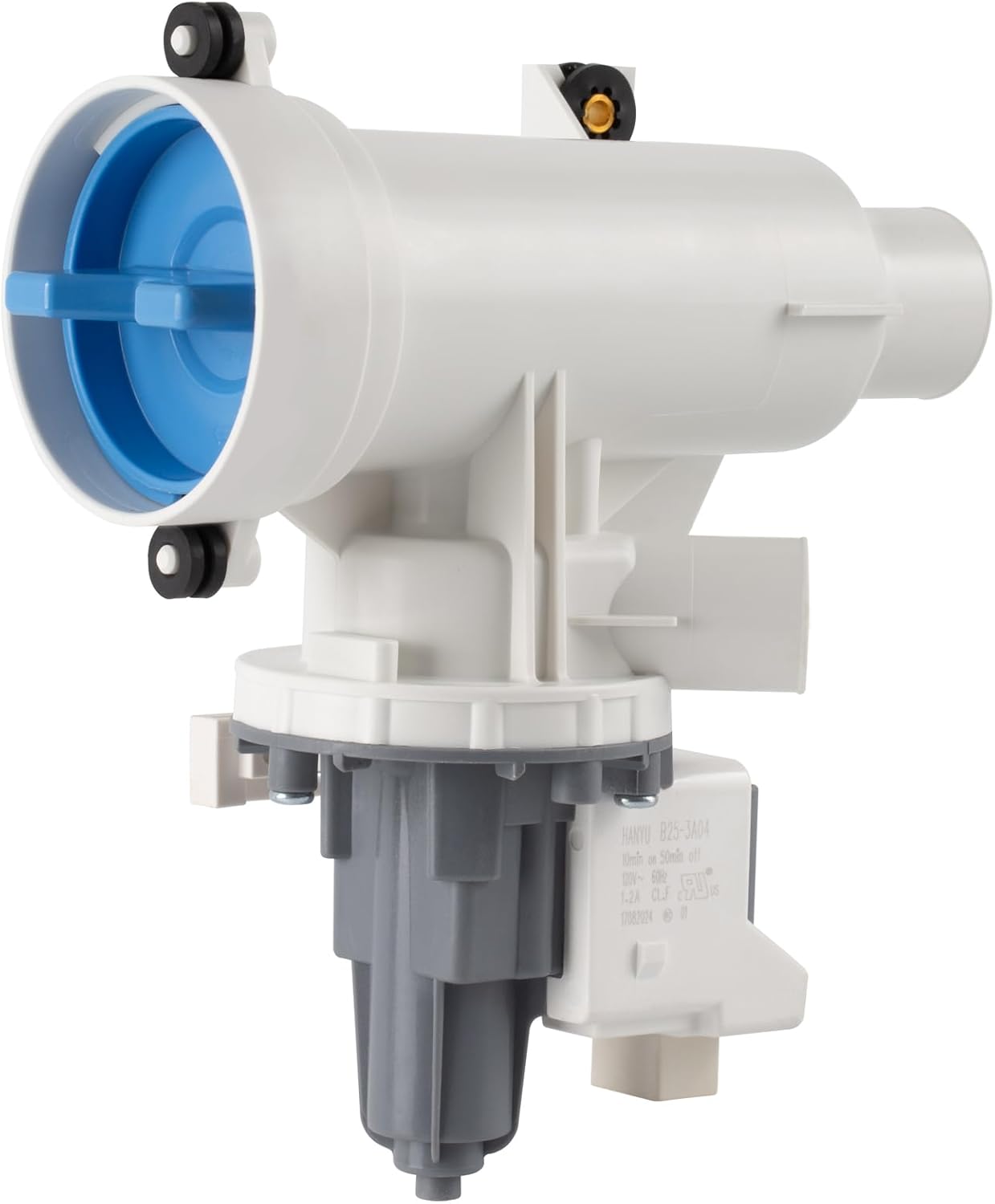 WH11X29539 Washer Drain Pump and Filter for GE Front Load Washing Machines, Replacement Parts 4962370 AP6986715 PS16217203 EAP16217203 B25-3A04 PD00065822