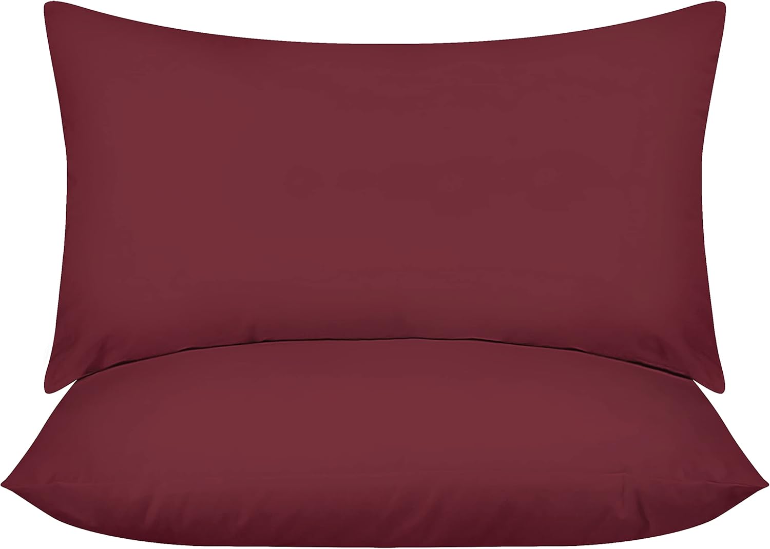 Utopia Bedding Throw Pillows Insert (Pack of 2, WineRed