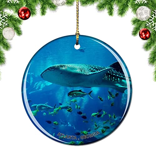 Weekino Georgia Aquarium Whale Shark Ornament 2.85