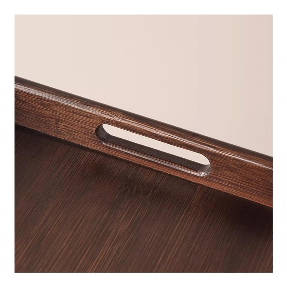 Bandeja de madera maciza de nogal para tazas de té, tabla pequeña china para servir frutas y suma tenue, accesorio de cocina para cocinar en casa y entretenimiento
