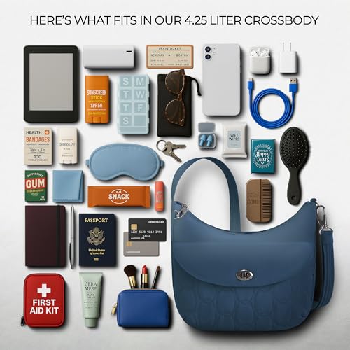 Image of Travelon Anti-Theft Runways Medium Crossbody